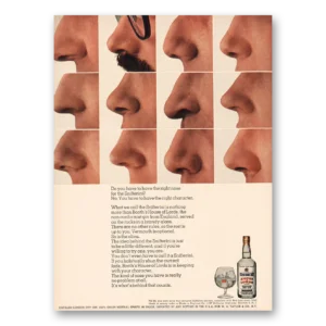1965 Booths Gin Print Ad | Right Nose