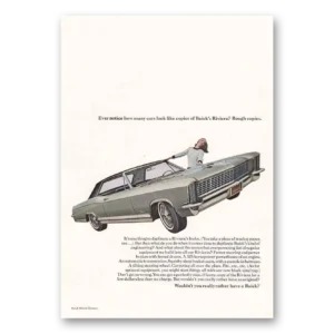 1965 Buick Riviera Print Ad | Rough Copies