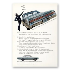 1964 Buick Skylark Print Ad | Taillights