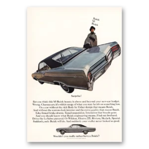 1965 Buick LeSabre Print Ad | Surprise