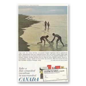 1965 Canada Print Ad | Uncrowded Canada