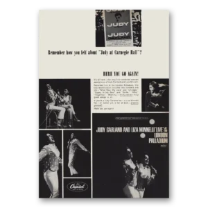 1965 Judy Garland Print Ad | Judy Garland