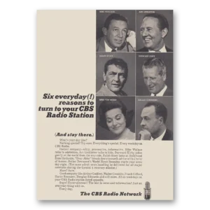 1965 CBS Radio Print Ad | Everyday Reasons