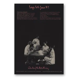 1965 Charles of the Ritz Hosiery Print Ad | Face It