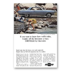 1965 Chevrolet Chevelle Malibu Print Ad | Super Sport Coupe