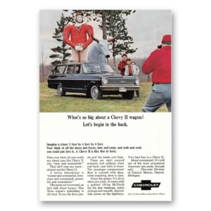 1965 Chevrolet Chevy II Print Ad | Chevy Ii Wagon