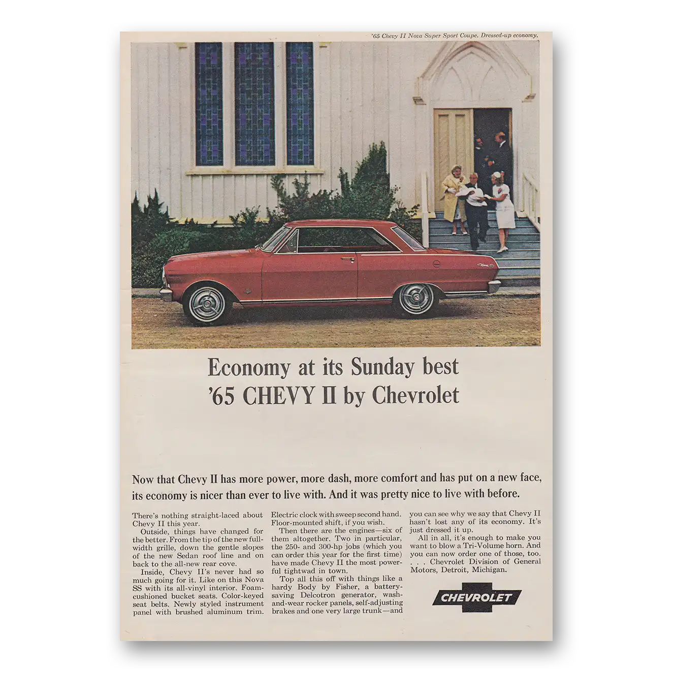 1964 Chevrolet Chevy II Print Ad | Sunday Best