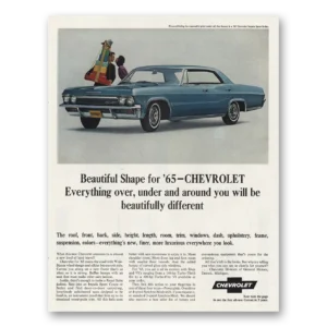 1964 Chevrolet Impala Print Ad | Beautiful Shape