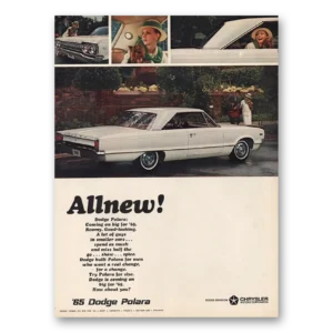 1964 Dodge Polara Print Ad | Roomy