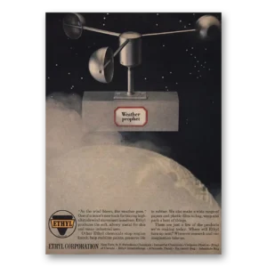 1965 Ethyl Corporation Print Ad | Weather Prophet