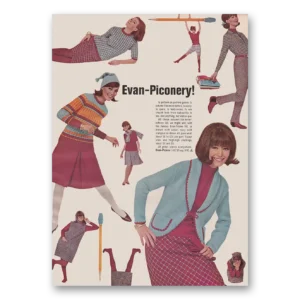1965 Evan Picone Print Ad | On Pattern