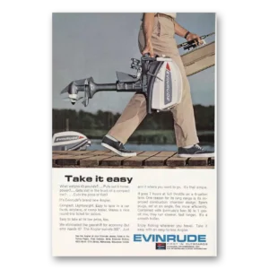 1965 Evinrude Print Ad | Angler