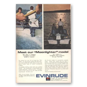 1965 Evinrude Print Ad | Our Moonlighter
