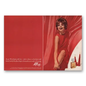 1965 Faberge Print Ad | Playing With Fire