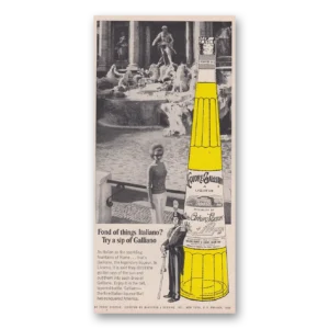 1965 Galliano Liqueur Print Ad | Fond Things Italiano