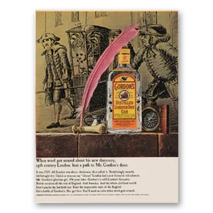 1965 Gordons Gin Print Ad | New Discovery