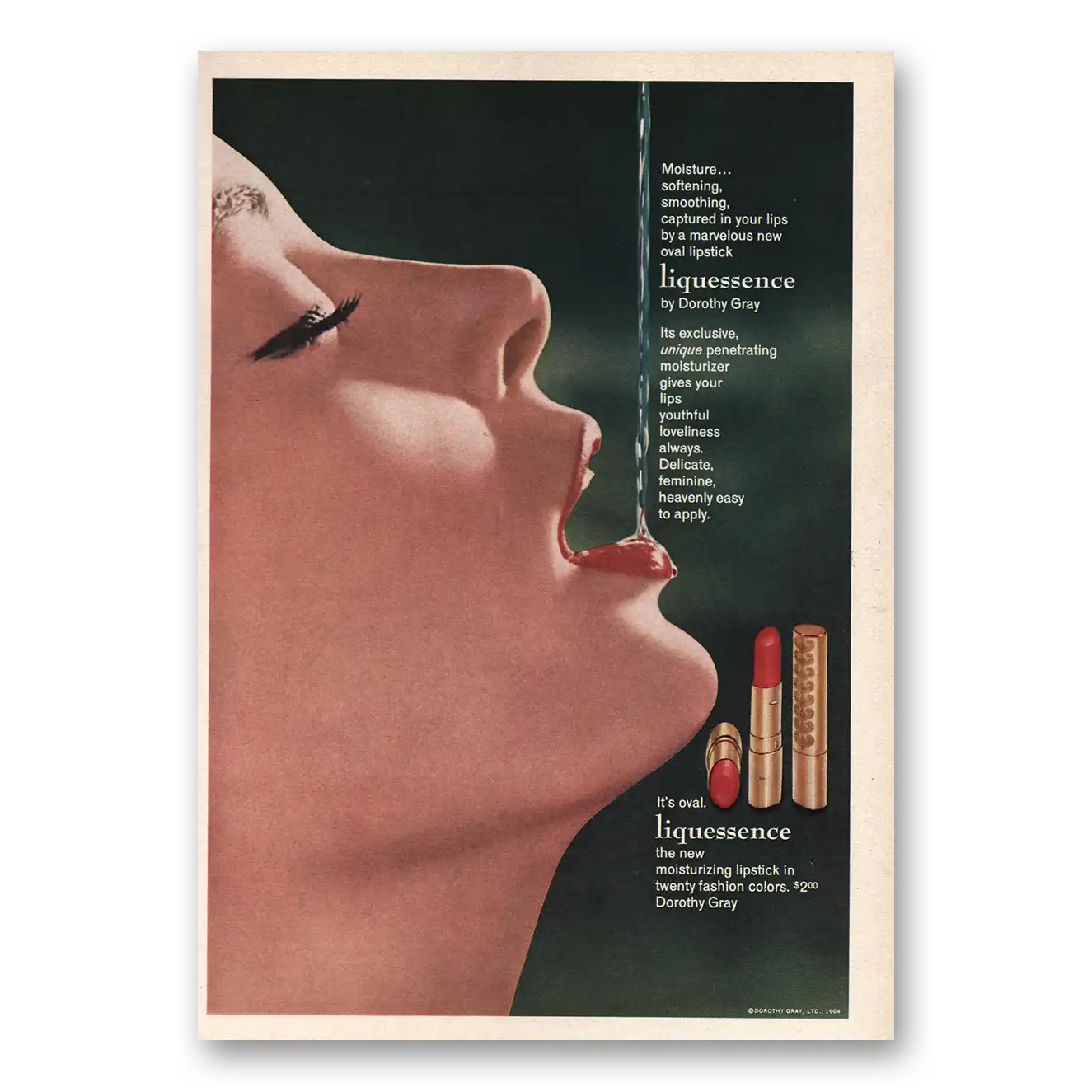 1965 Dorothy Gray Print Ad | Liquessence
