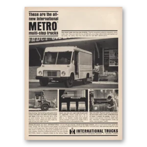 1965 International Trucks Print Ad | Multi Stop