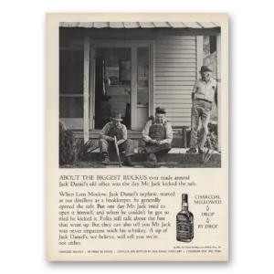 1965 Jack Daniels Print Ad | Biggest Ruckus