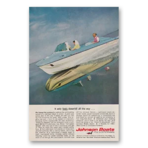 1965 Johnson Sea Horse Motors Print Ad | Downhill All Way