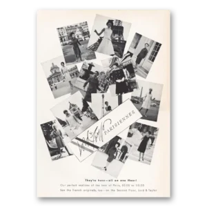1965 Lord & Taylor Print Ad | Parisiennes