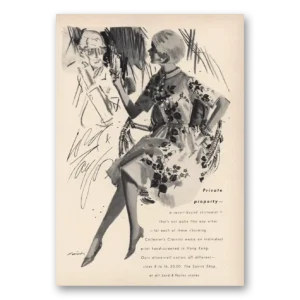 1965 Lord & Taylor Print Ad | Private Property