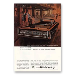 1964 Mercury Print Ad | Cloister
