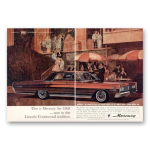 1965 Mercury Print Ad | Tradition