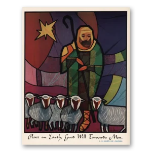 1965 W H Miner Print Ad | Peace On Earth