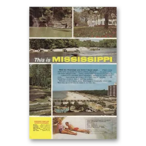 1965 Mississippi Print Ad | Heard About