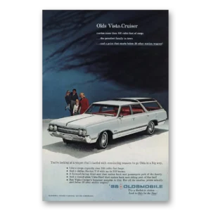 1965 Oldsmobile Vista Cruiser Print Ad | Cubic Feet