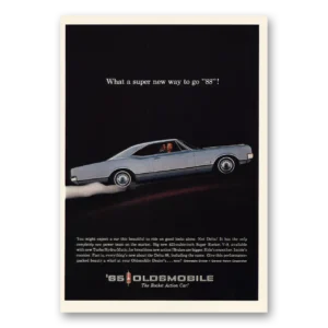 1965 Oldsmobile Delta 88 Print Ad | Super New Way To Go
