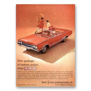 1965 Oldsmobile 442 Print Ad | Instant Action