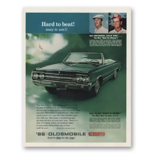 1965 Oldsmobile 442 Print Ad | Golf Day