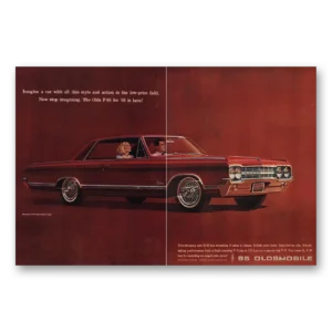 1964 Oldsmobile F85 Print Ad | Imagine Car