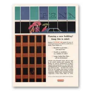 1965 Pennsalt Chemicals Print Ad | Kynar 500