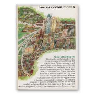 1965 Phelps Dodge Print Ad | Atlanta