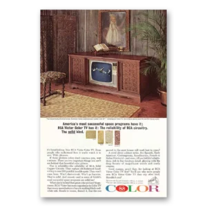 1965 RCA Television Print Ad | Sanlucar