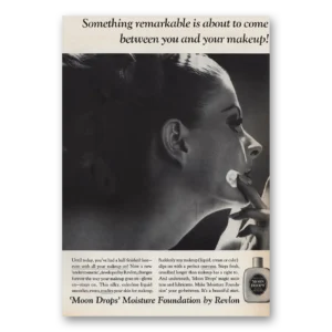 1965 Revlon Moon Drops Print Ad | Between Your Makeup