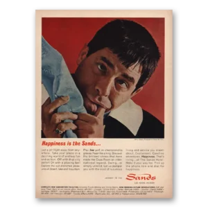 1965 Sands Hotel Print Ad | Jerry Lewis