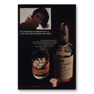 1965 Seagrams VO Whisky Print Ad | Husband Introduced Me