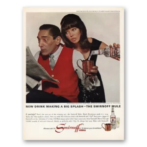 1965 Smirnoff Vodka Print Ad | Killer Joe Piro