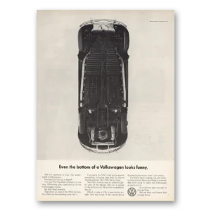 1965 Volkswagen Beetle Print Ad | Even Bottom