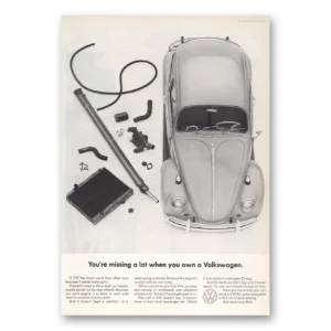 1965 Volkswagen Print Ad | Missing Lot When You Own