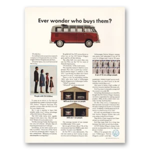1971 Volkswagen Station Wagon Print Ad | Ever Wonder