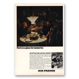 1966 Air France Print Ad | Paris Is Place