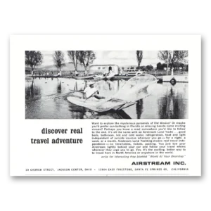 1966 Airstream Trailers Print Ad | Real Travel