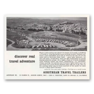 1966 Airstream Trailers Print Ad | Real Travel