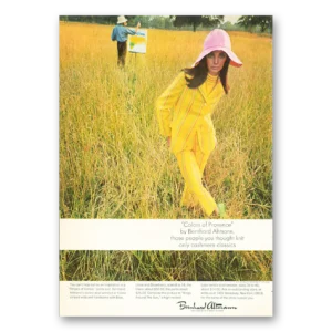 1966 Bernhard Altmann Print Ad | Colors Provence