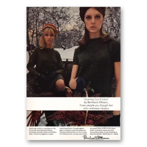 1966 Bernhard Altmann Print Ad | Jaunting Cart Colors
